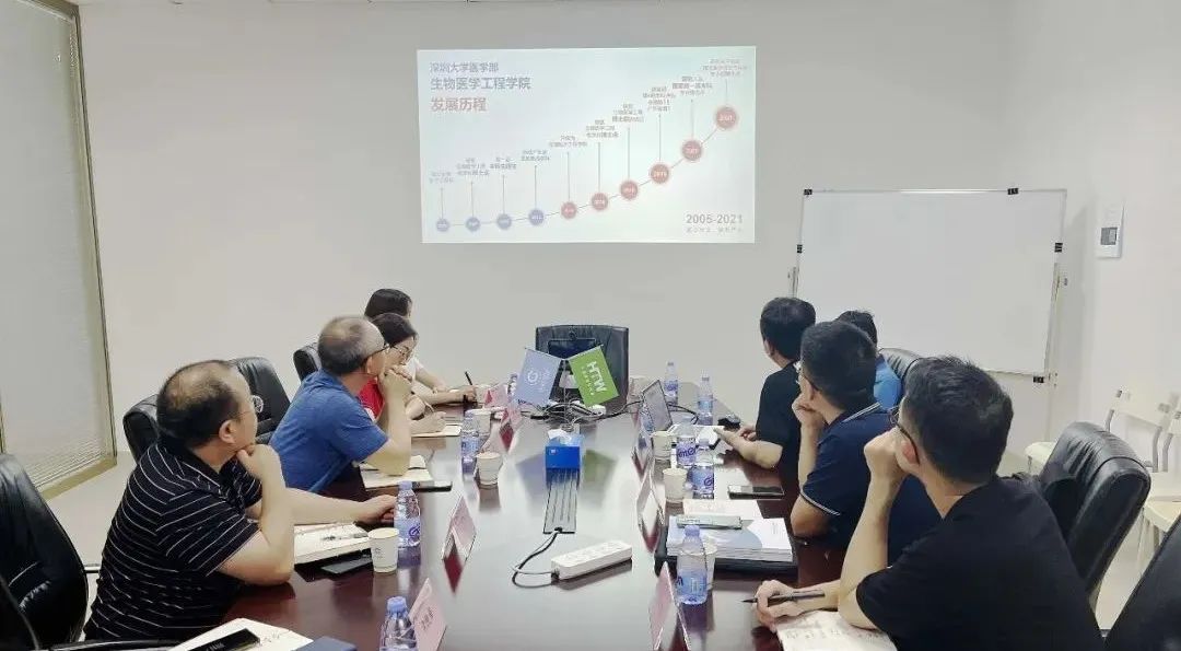 深圳大學(xué)生物醫學(xué)工程學(xué)院來(lái)訪(fǎng)中檢華通威