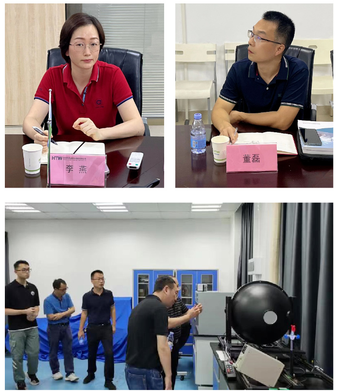 深圳大學(xué)生物醫學(xué)工程學(xué)院來(lái)訪(fǎng)中檢華通威